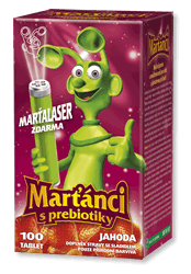 Martians with Prebiotics - forestberry flavour