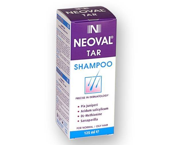 Neoval Tar Anti Dandruff Shampoo